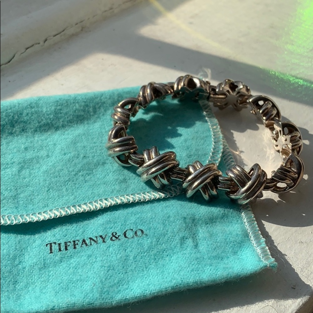 Rare Vintage Tiffany & Co. Signature X Bracelet